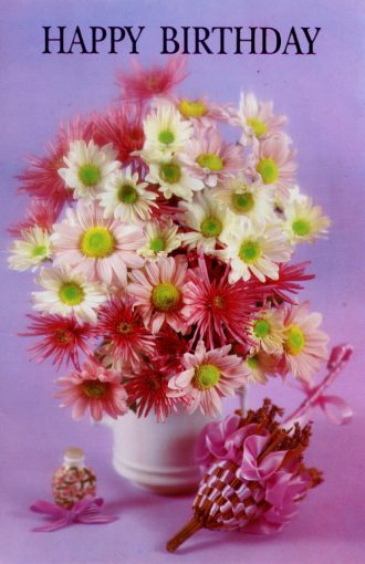 Birthday Cards 4298-55 (For Her)